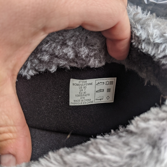 Lands' End Tall Navy Blue Insulated Winter Boots 9 - Picture 6 of 6